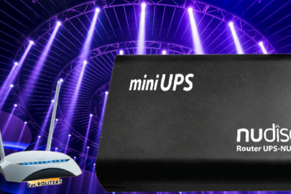Router Mini UPS